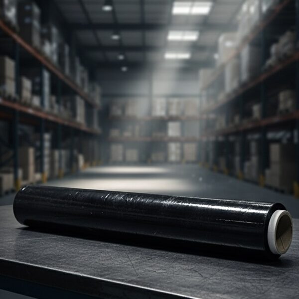 Folia Stretch - kolor czarny - 1,5 kg.