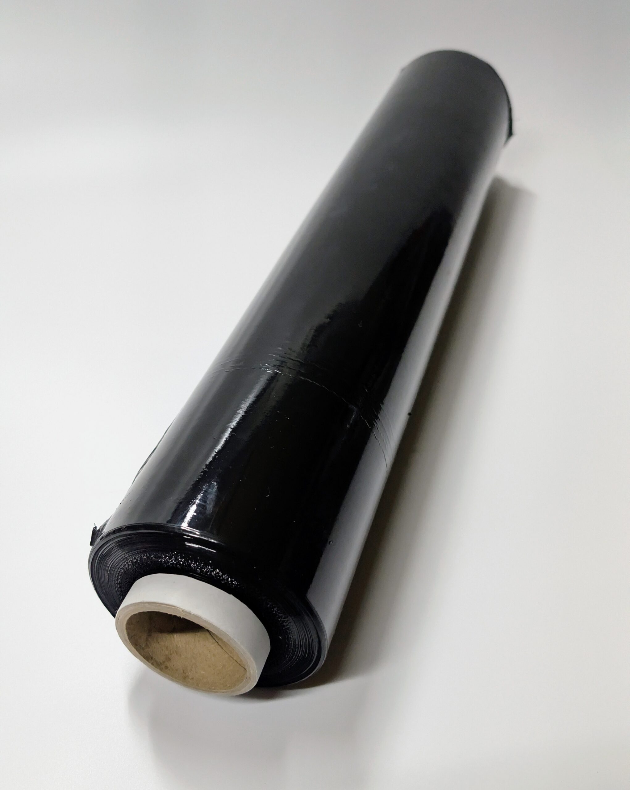 Folia stretch czarna - mega duża rolka - 3 kg. - obrazek 4