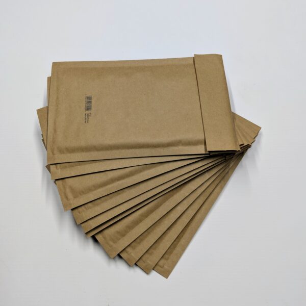 Koperty bąbelkowe 140x225 mm. brązowe - 20 szt.