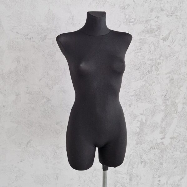 Manekin damski długi czarny - rozm. 34/36 - noga składana.
