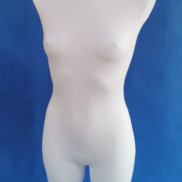 Manekin damski długi biały - rozm. 34/36 - noga składana.