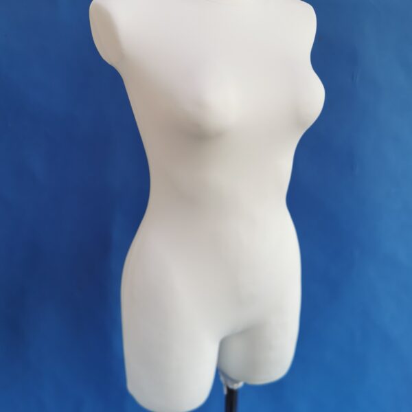 Manekin damski długi biały - rozm. 38/40 - noga składana.